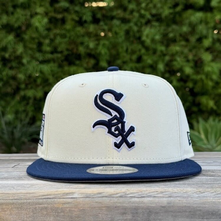 New Era White Sox Ivory/ Navy 95 Years Gray UV 950