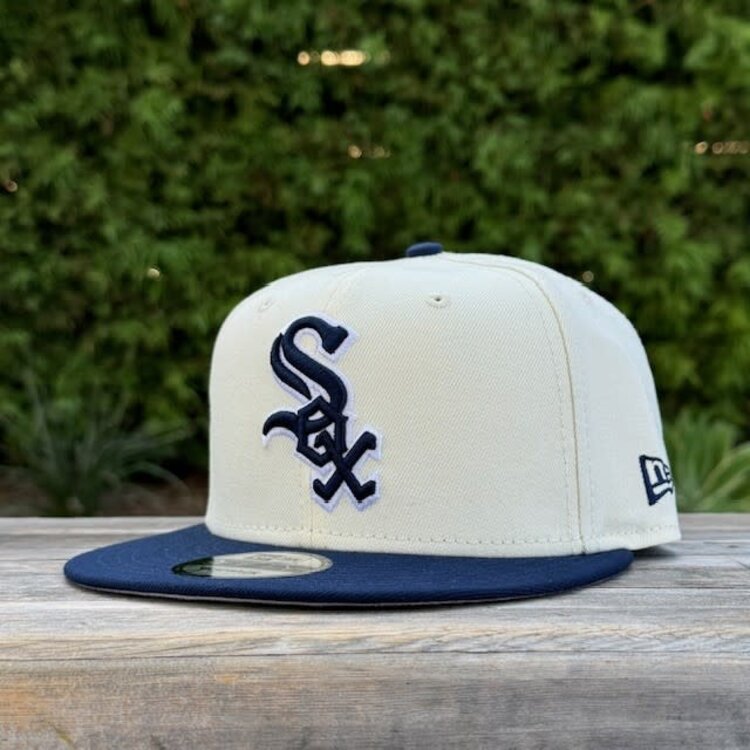 New Era White Sox Ivory/ Navy 95 Years Gray UV 950
