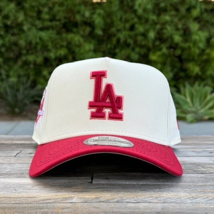 New Era LA Ivory/Dark Red 50th Anniv Gray UV 940 A-Frame