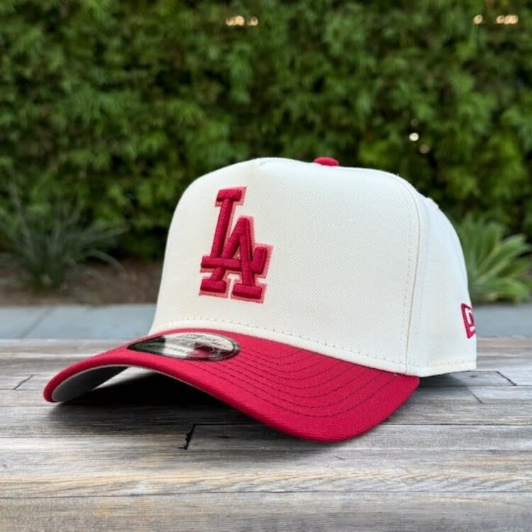 New Era LA Ivory/Dark Red 50th Anniv Gray UV 940 A-Frame