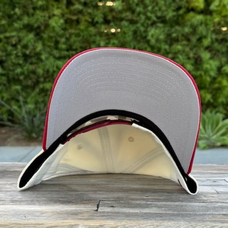 New Era LA Ivory/Dark Red 50th Anniv Gray UV 940 A-Frame