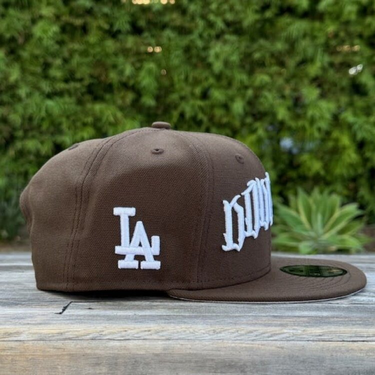 New Era LA Dodgers OE Sketch Brown 950 Snapback