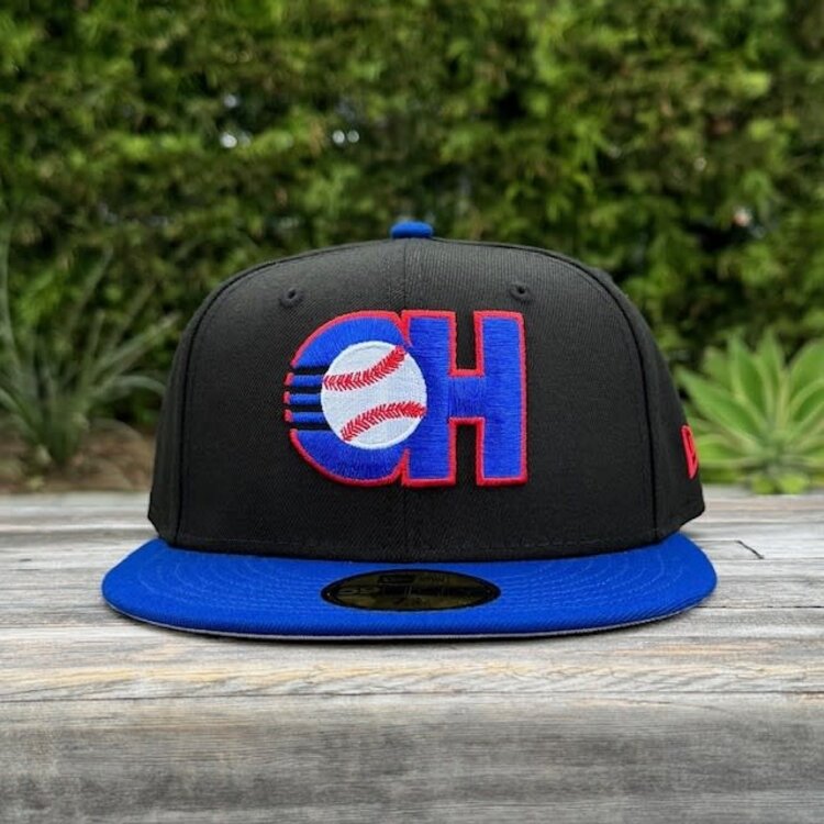 New Era Charros de Jalisco Black/Royal Retro Logo