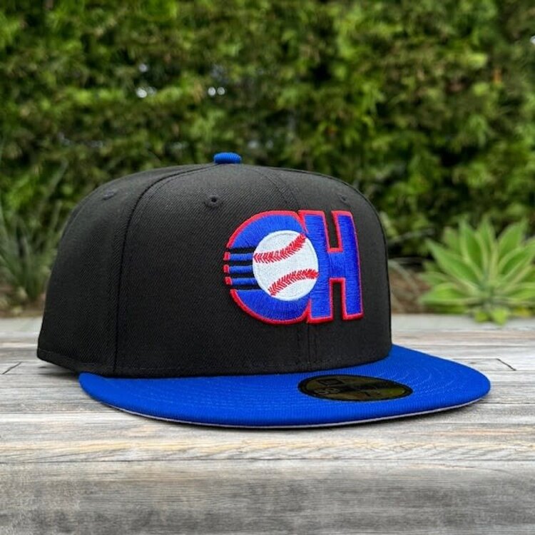 New Era Charros de Jalisco Black/Royal Retro Logo
