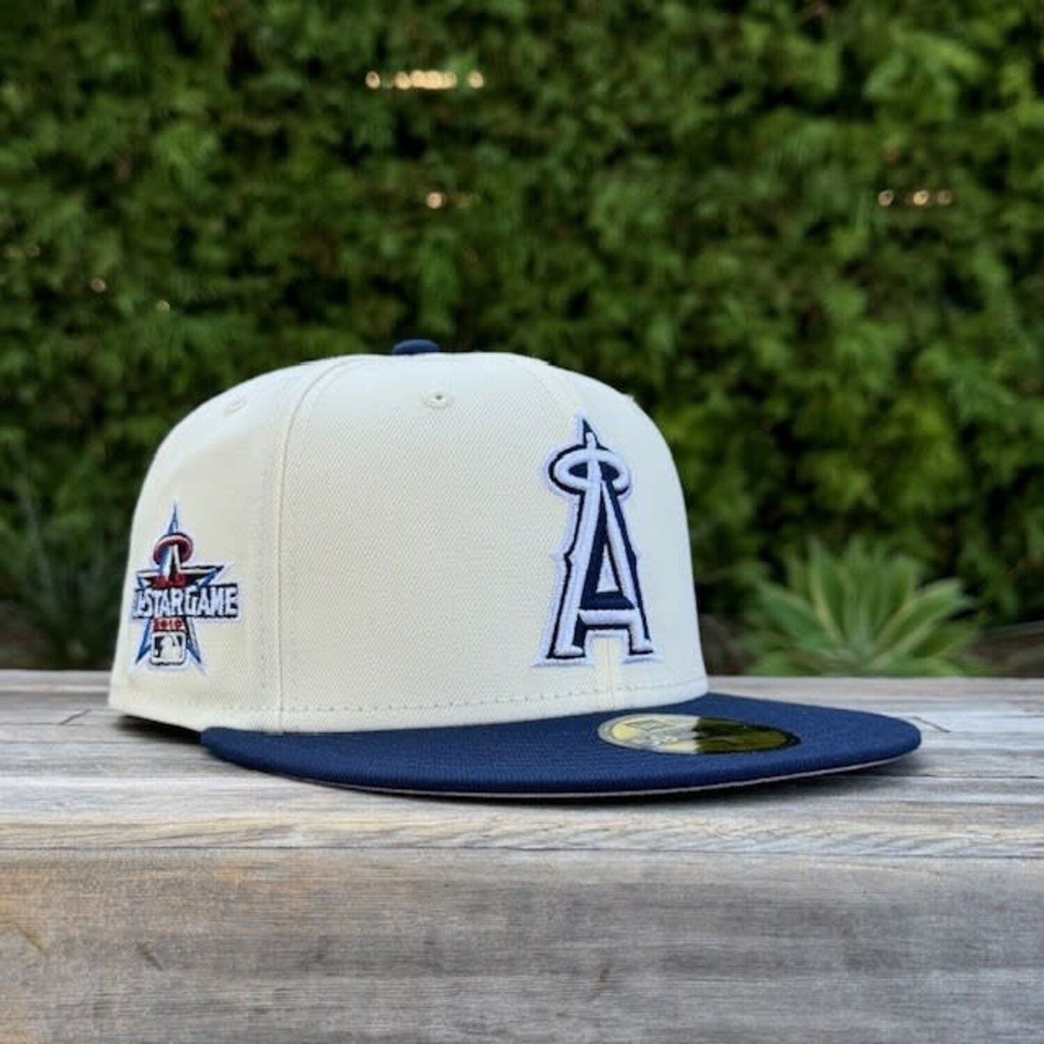 Angels Ivory/Navy 2010 ASG SP Gray UV Fitted - The Locker 