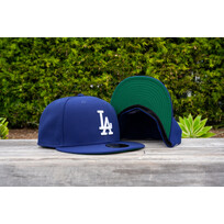 New Era LA Royal White OG Green UV