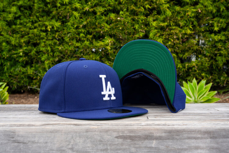 New Era LA Royal White OG Green UV