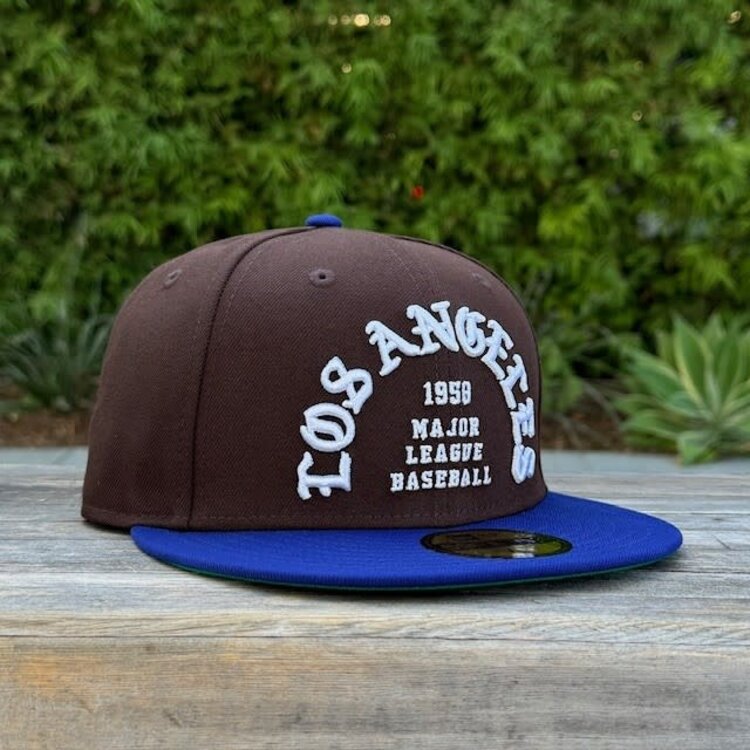 New Era LA Brown/Royal Old English Arch