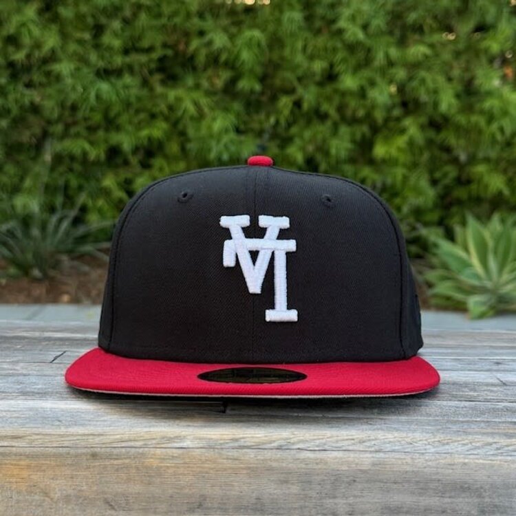 New Era LA Upside Down Black/Red