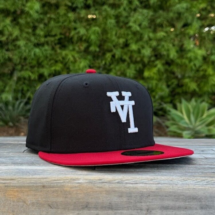 New Era LA Upside Down Black/Red