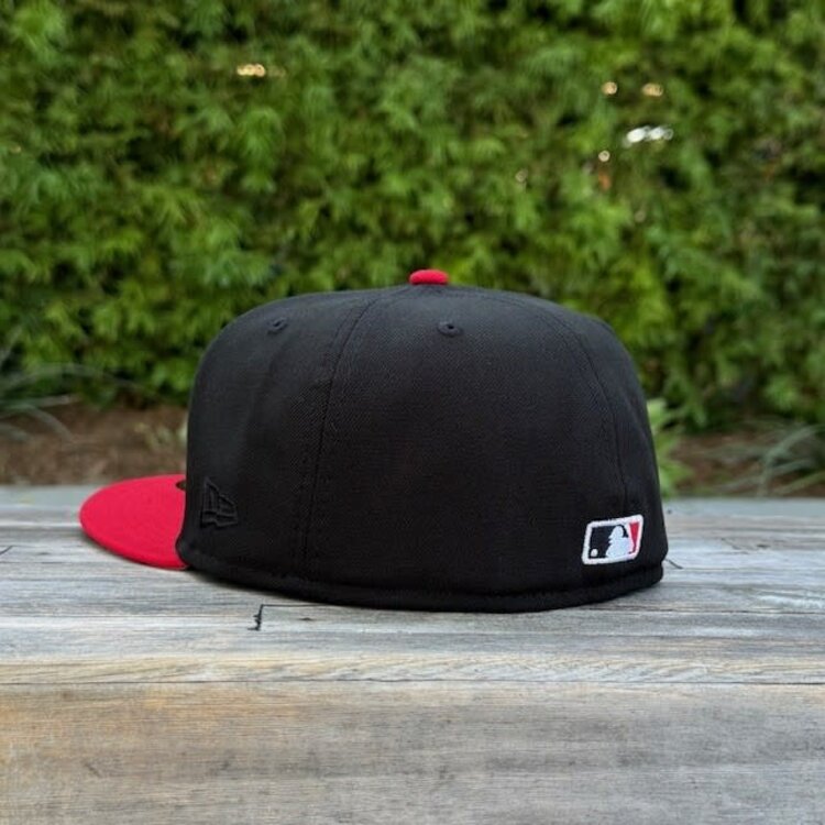New Era LA Upside Down Black/Red