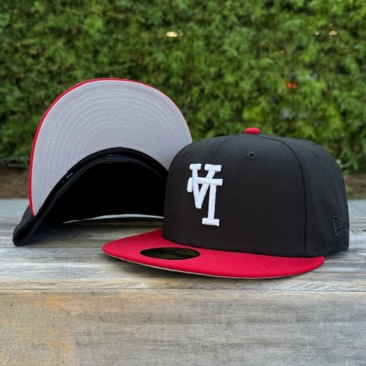 New Era LA Upside Down Black/Red