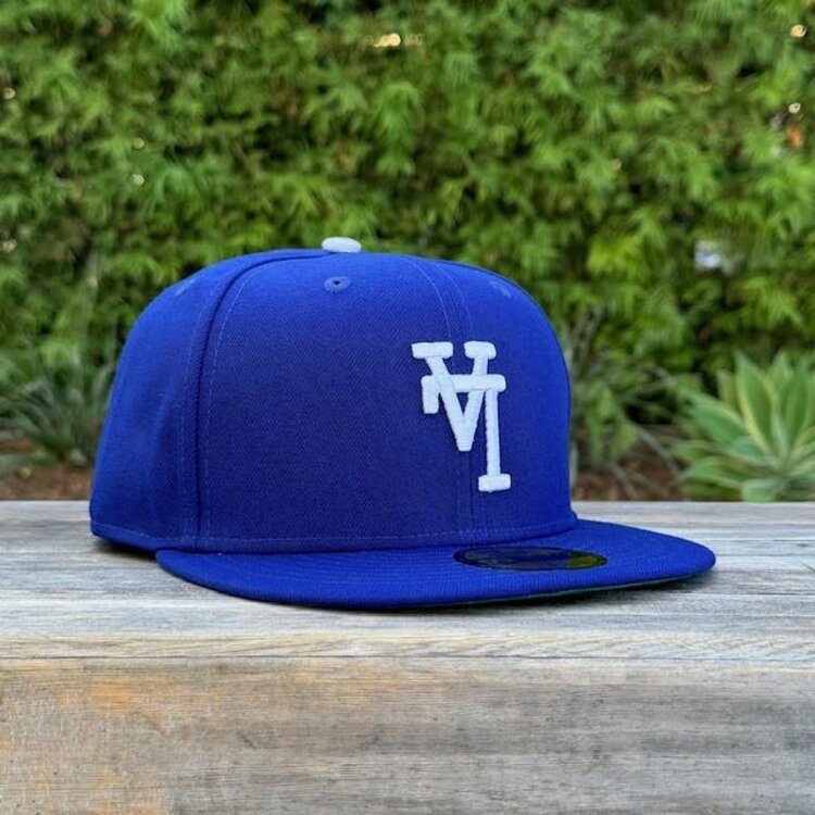 New Era LA Upside Down Royal White