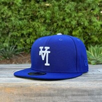 New Era LA Upside Down Royal White