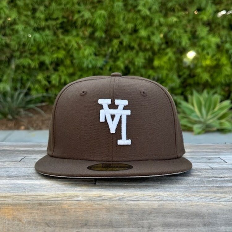 New Era LA Upside Down Brown