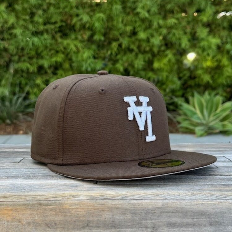New Era LA Upside Down Brown