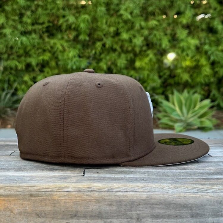 New Era LA Upside Down Brown