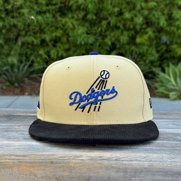 New Era LA Dodgers Gold/ Cord BUV
