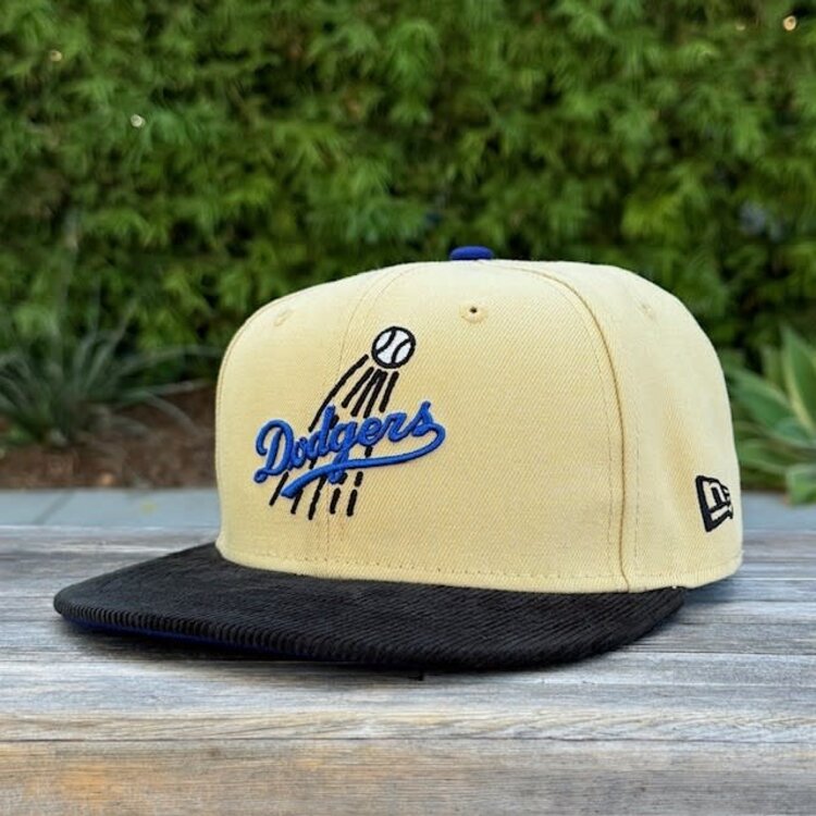 New Era LA Dodgers Gold/ Cord BUV