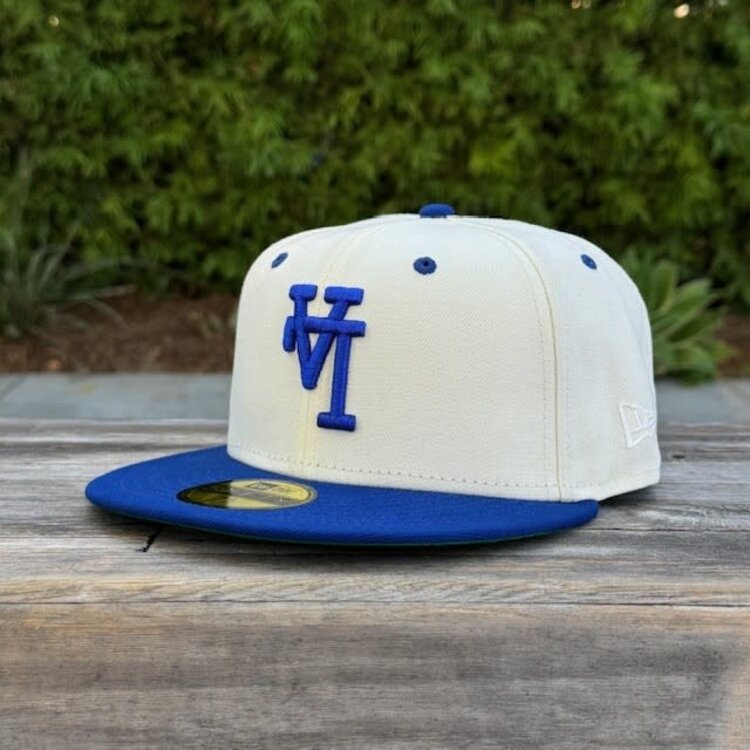 New Era LA Upside Down Ivory/Royal