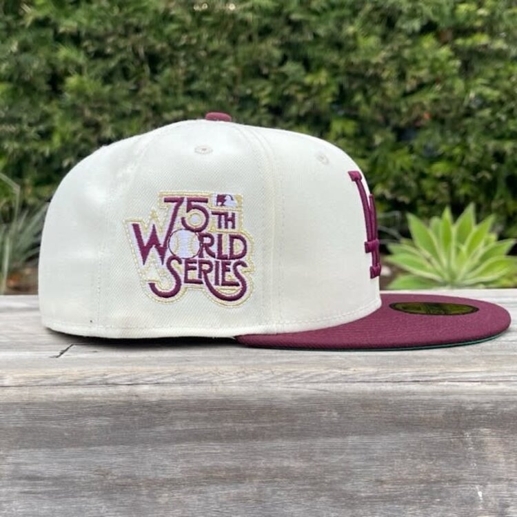 New Era Dead Stock - LA Ivory/Maroon 75th GUV
