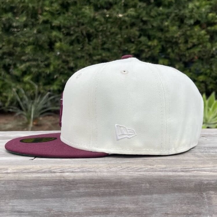 New Era Dead Stock - LA Ivory/Maroon 75th GUV