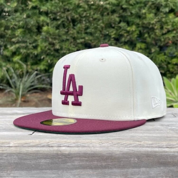 New Era Dead Stock - LA Ivory/Maroon 75th GUV