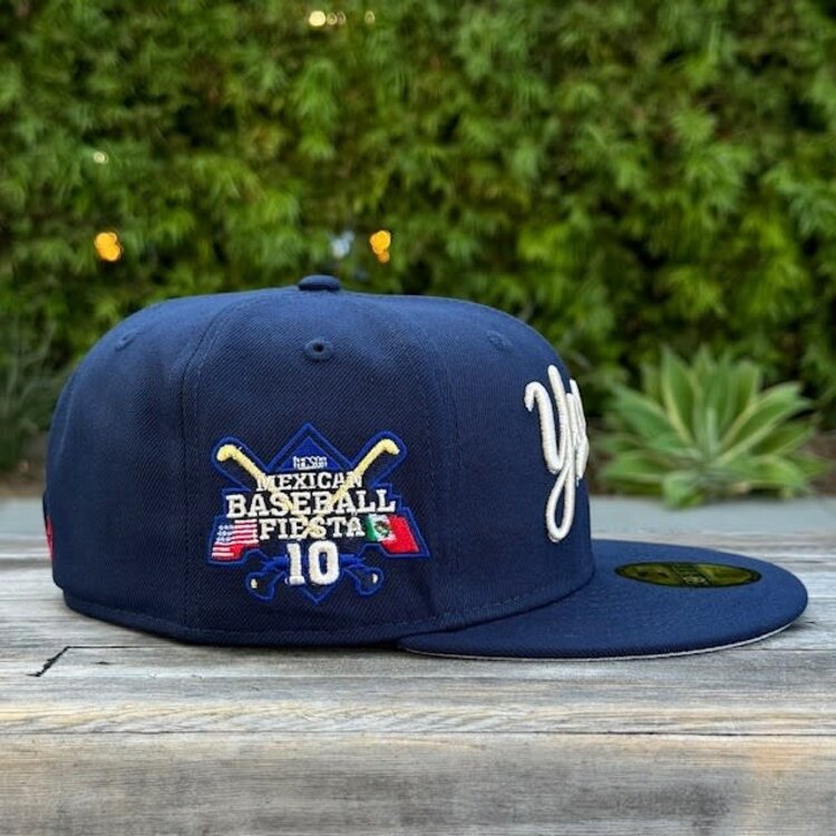 New Era Yaquis Navy Ivory Mexican Fiesta SP Fitted