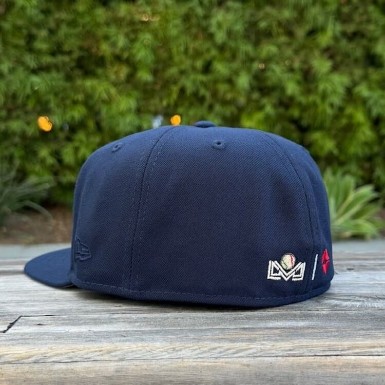 New Era Yaquis Navy Ivory Mexican Fiesta SP Fitted