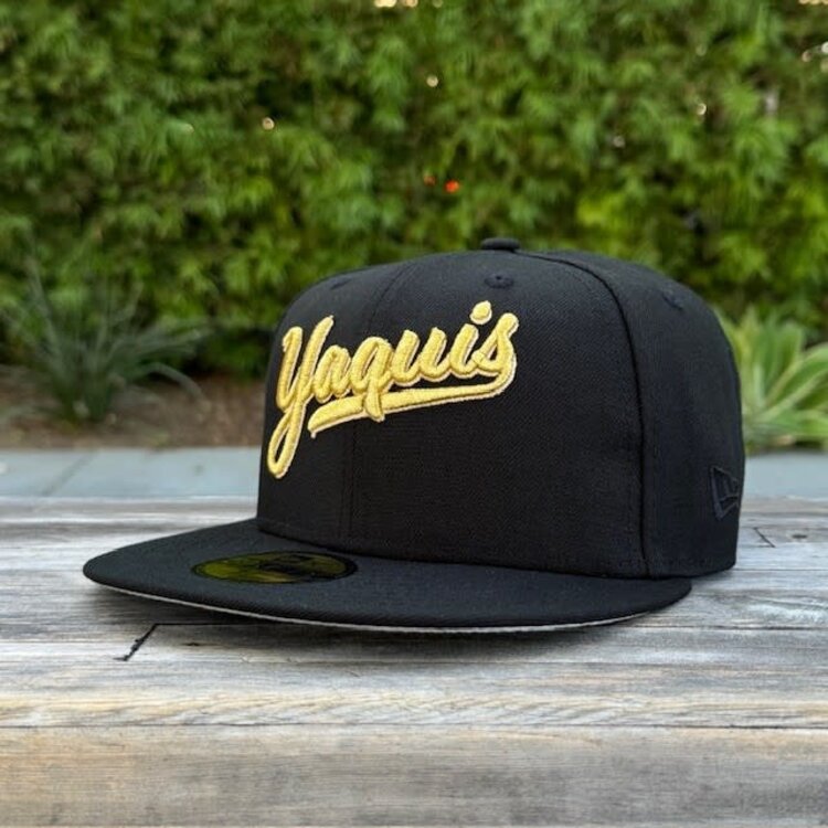 New Era Yaquis Black Gold Mexican Fiesta SP Fitted
