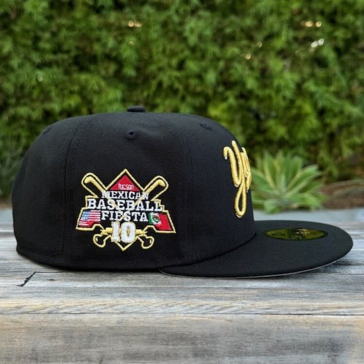 New Era Yaquis Black Gold Mexican Fiesta SP Fitted
