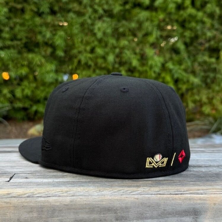 New Era Yaquis Black Gold Mexican Fiesta SP Fitted