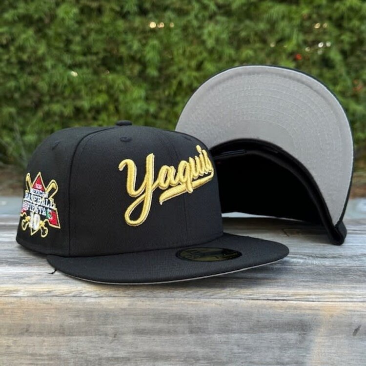 New Era Yaquis Black Gold Mexican Fiesta SP Fitted