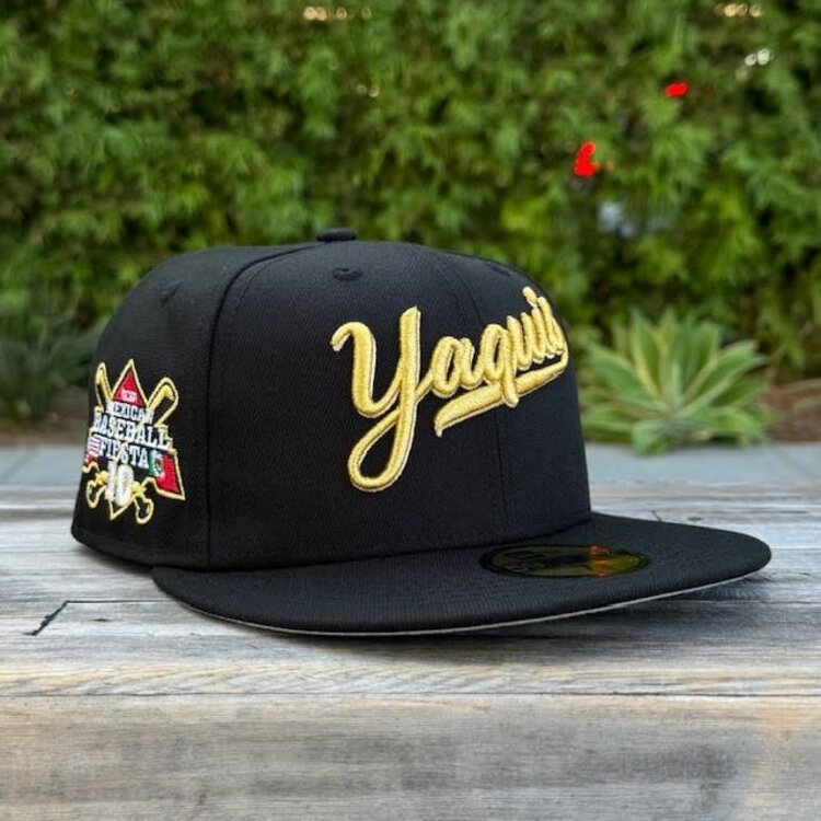 New Era Yaquis Black Gold Mexican Fiesta SP Fitted
