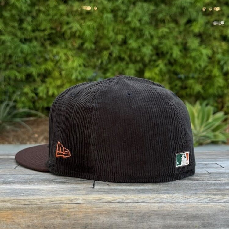 New Era LA 100th Black Cord/Brown
