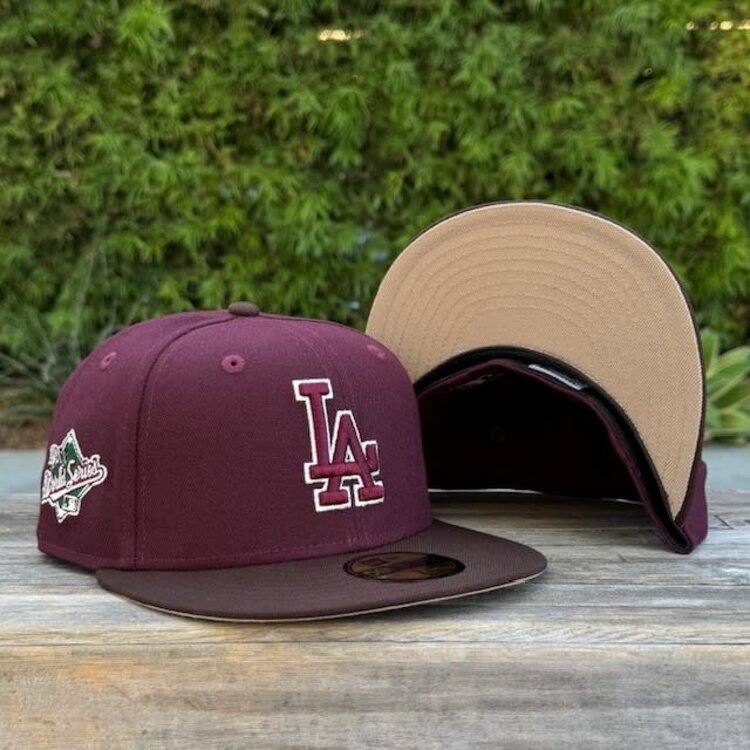 New Era LA Maroon/Brown 1988 Tan UV
