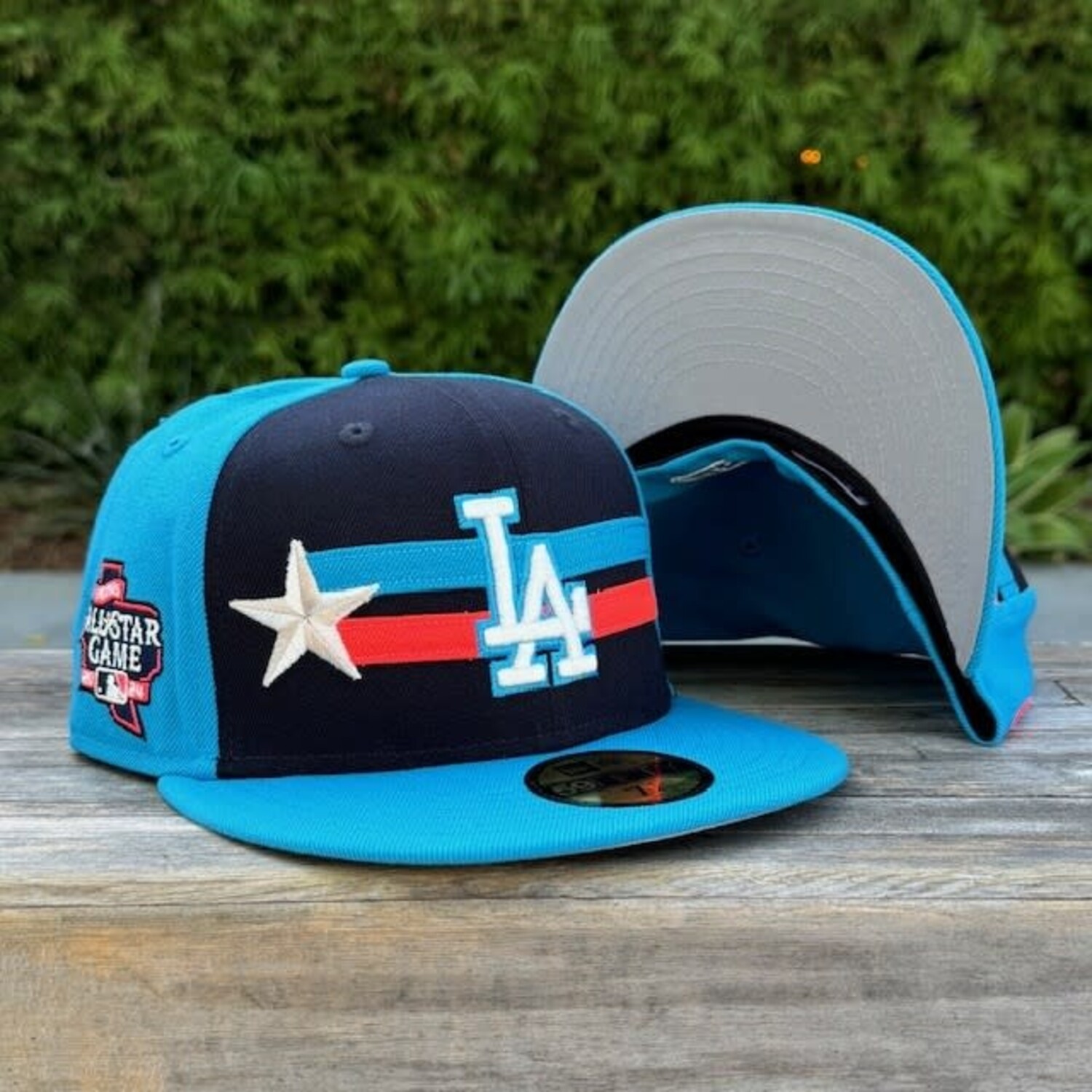 LA 2024 Game Teal ASG Fitted - The Locker Room of Downey LA 2024 Game Teal ASG Fitted - The Locker Room of Downey