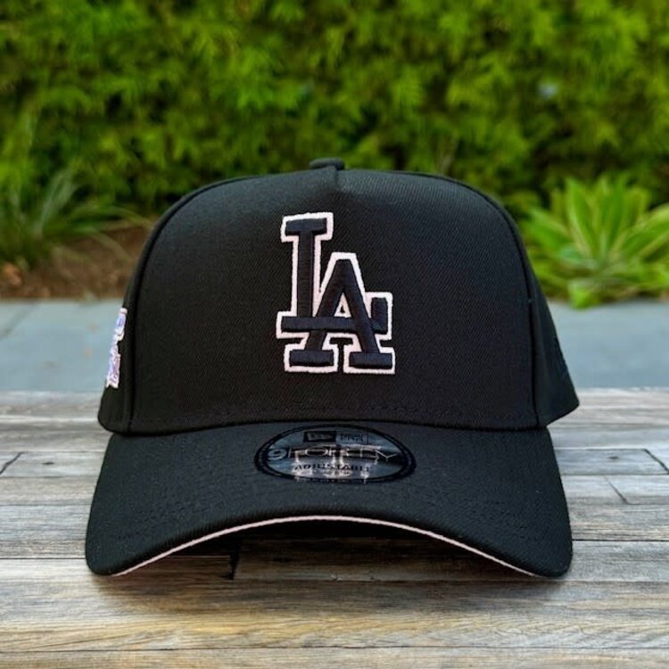 New Era LA 1981 WS Black Pink Outline Pink UV 940 A-Frame