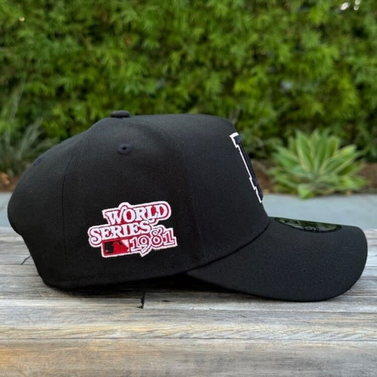 New Era LA 1981 WS Black Pink Outline Pink UV 940 A-Frame