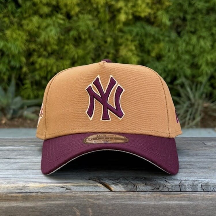 New Era NY Yankees 2009 WS Bronze/Maroon 940 A-Frame