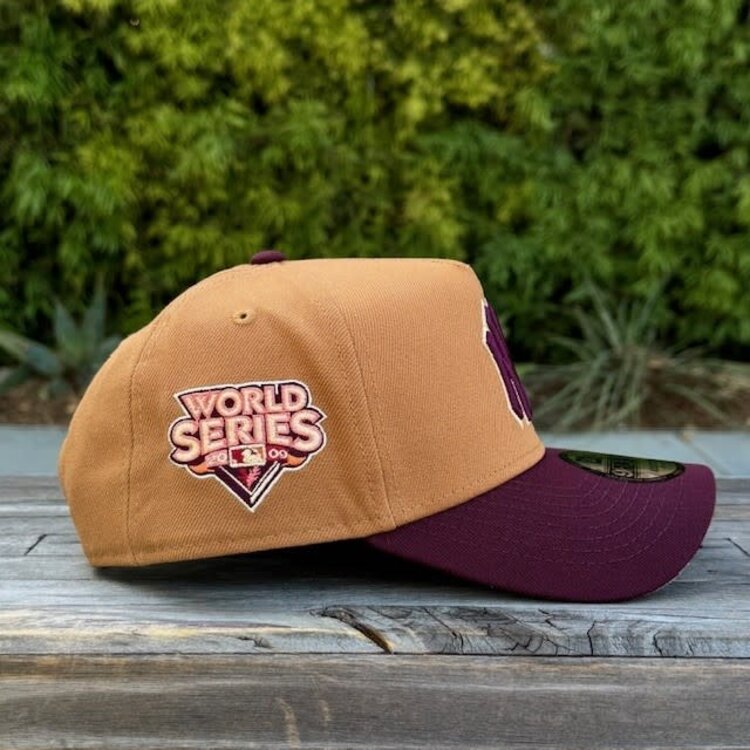 New Era NY Yankees 2009 WS Bronze/Maroon 940 A-Frame