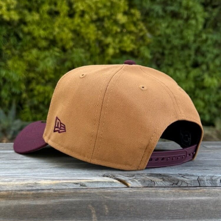 New Era NY Yankees 2009 WS Bronze/Maroon 940 A-Frame