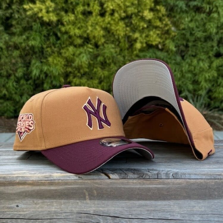 New Era NY Yankees 2009 WS Bronze/Maroon 940 A-Frame