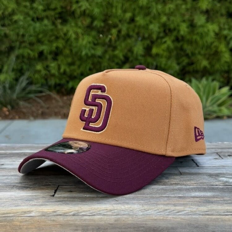 New Era SD Padres 1998 WS Bronze/Maroon 940 A-Frame