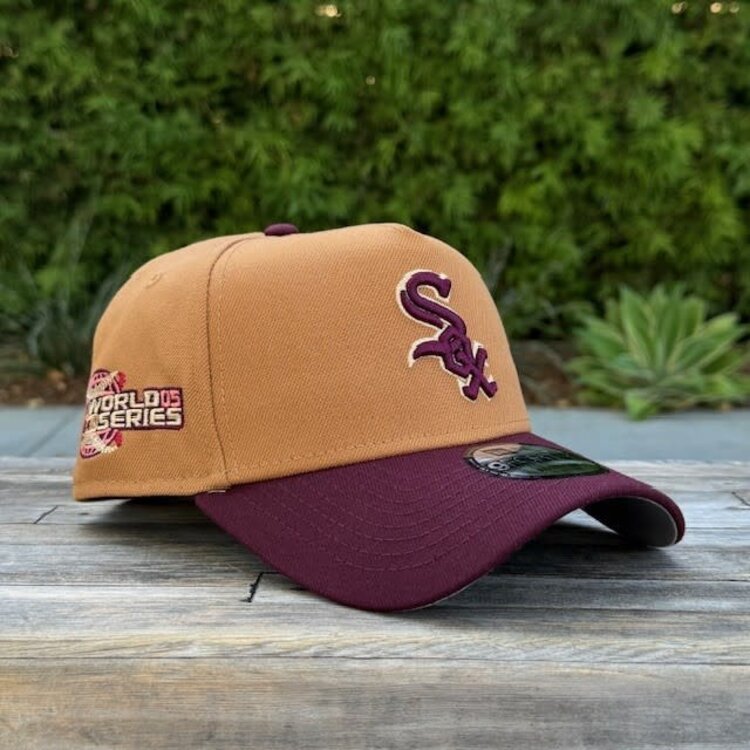New Era White Sox 2005 WS Bronze/Maroon 940 A-Frame