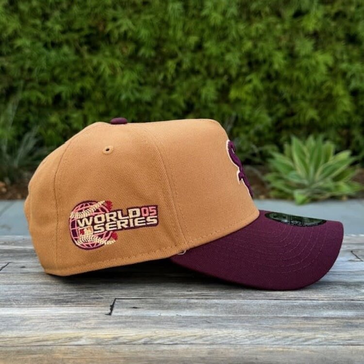New Era White Sox 2005 WS Bronze/Maroon 940 A-Frame