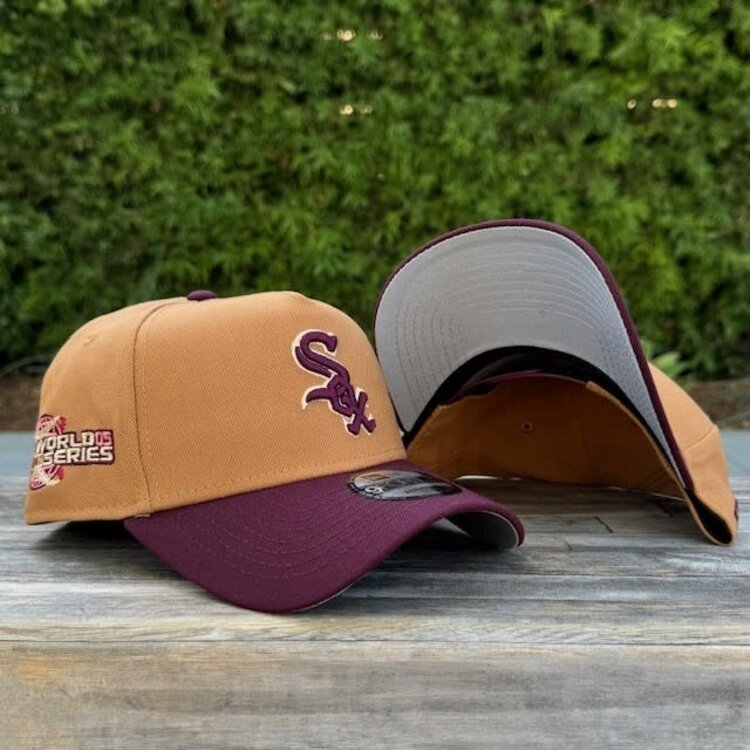 New Era White Sox 2005 WS Bronze/Maroon 940 A-Frame