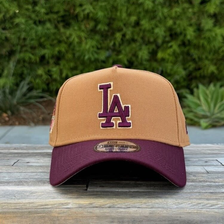 New Era LA Dodgers 50th Anniv Bronze/Maroon 940 A-Frame