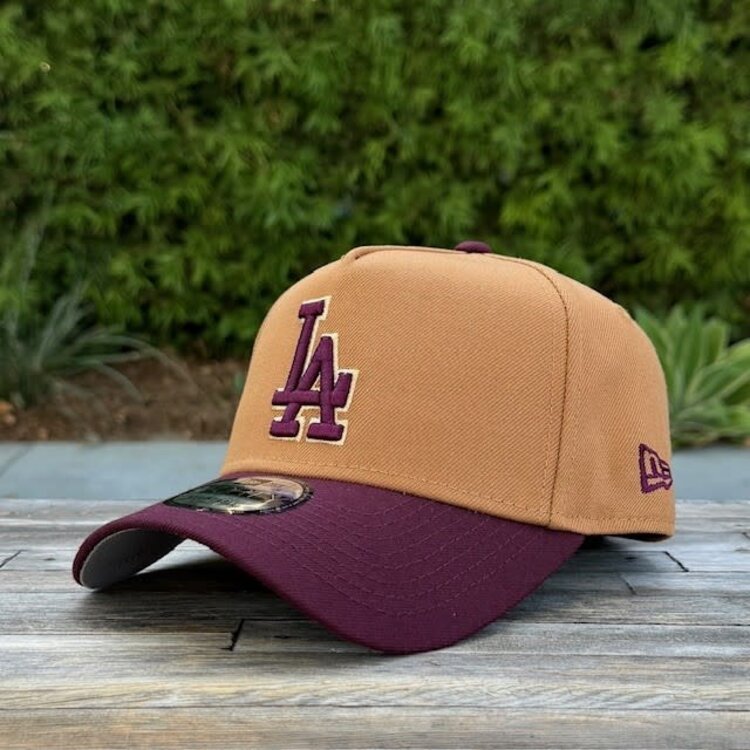New Era LA Dodgers 50th Anniv Bronze/Maroon 940 A-Frame