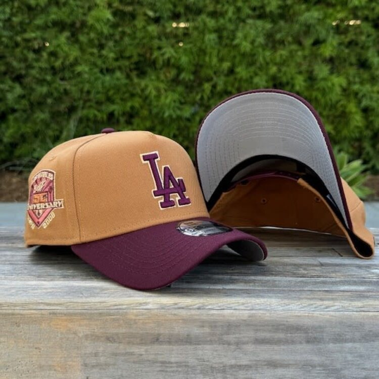 New Era LA Dodgers 50th Anniv Bronze/Maroon 940 A-Frame